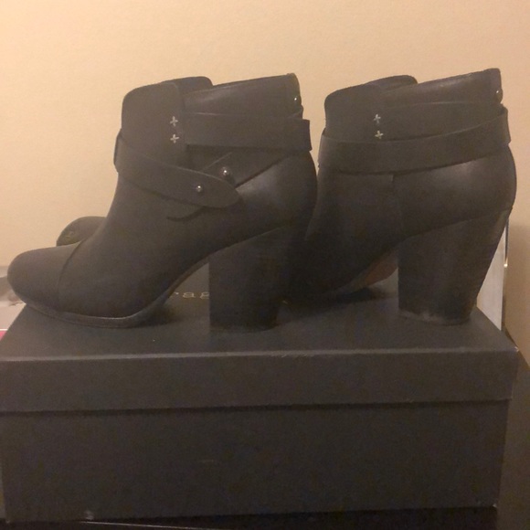 Rag & Bone Black Harrow Bootie - Picture 2 of 8